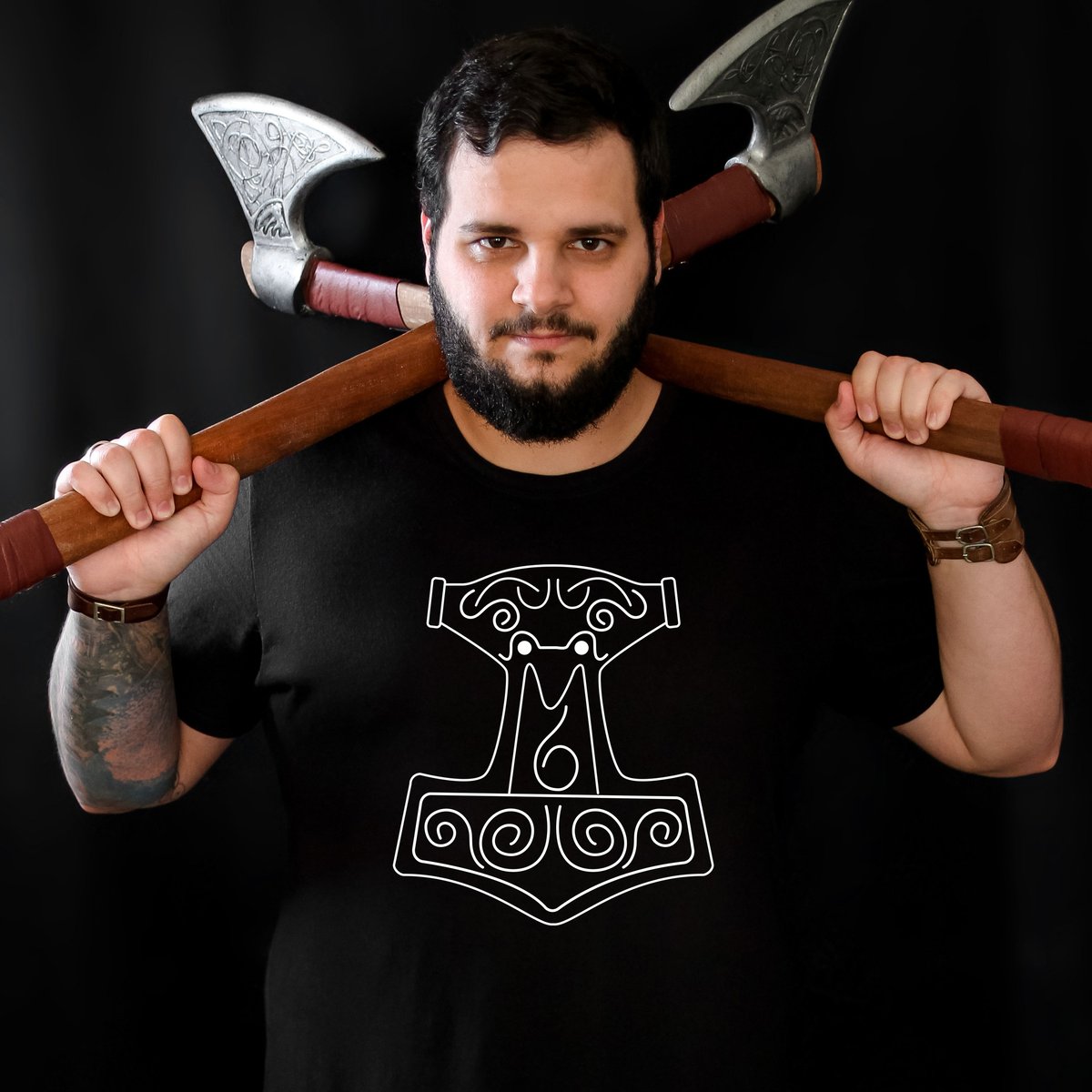 Nome do produto: Pingente Mjolnir Kabera - Gungnir