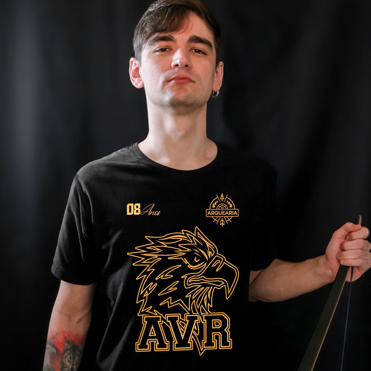 Nome do produto: Camiseta - AVR -  Especial 08 Anos