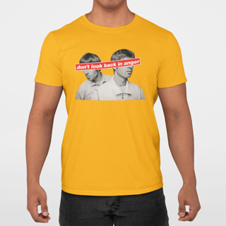 Nome do produto Camiseta Oasis - Gallagher Brothers - Algodão 100% Unissex