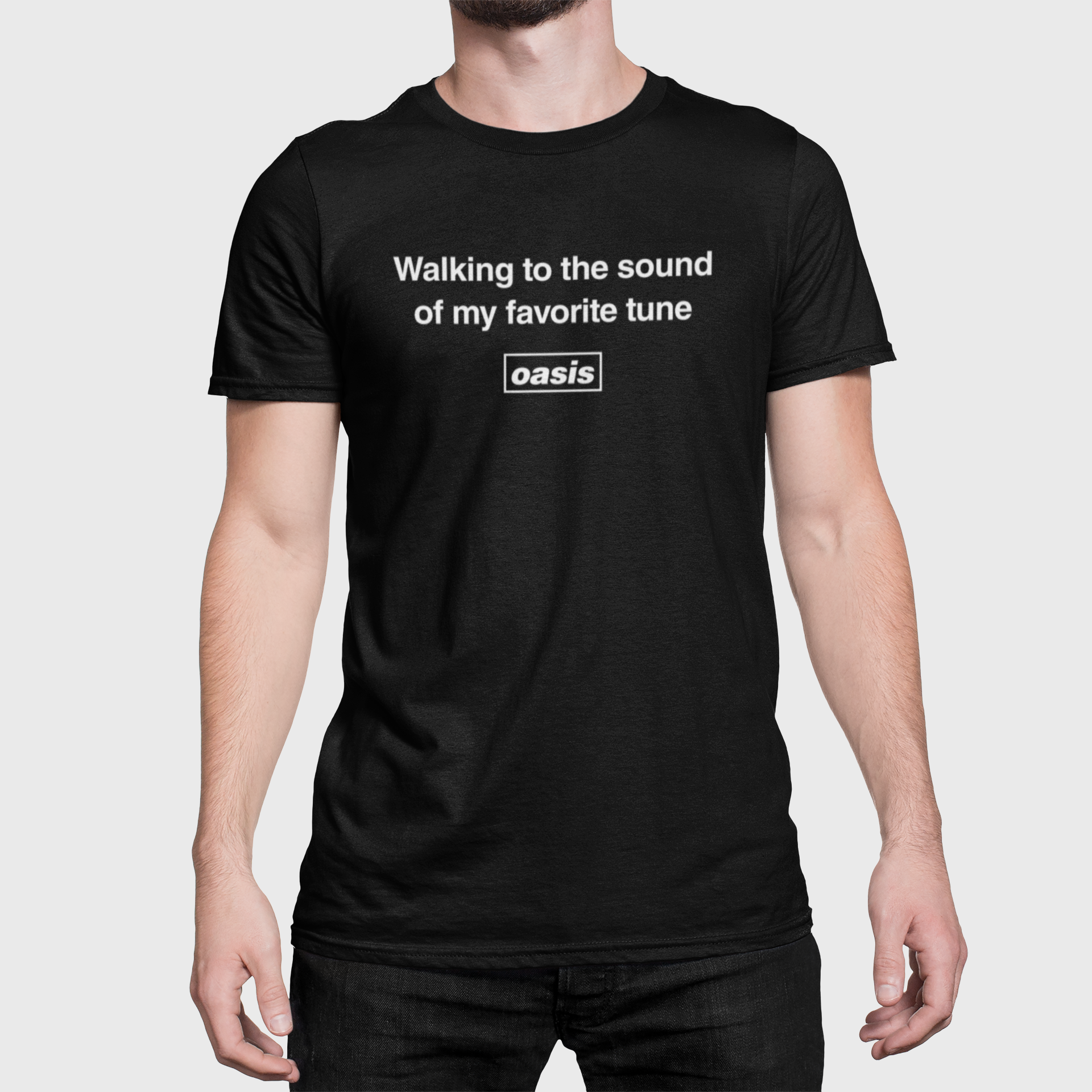 Camiseta Oasis - My Favorite Tune - Algodão 100% Unissex