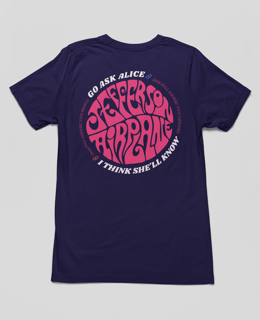 Nome do produto Camiseta Jefferson Airplane - White Rabbit - Algodão 100% Unissex