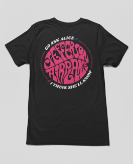 Nome do produto Camiseta Jefferson Airplane - White Rabbit - Algodão 100% Unissex