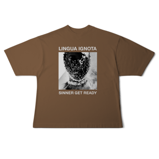 Nome do produto[Oversized] LINGUA IGNOTA / SINNER GET READY