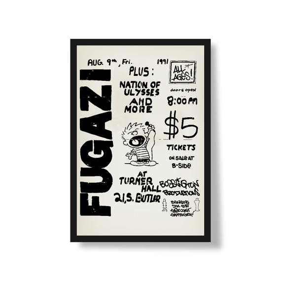 [Pôster] FUGAZI