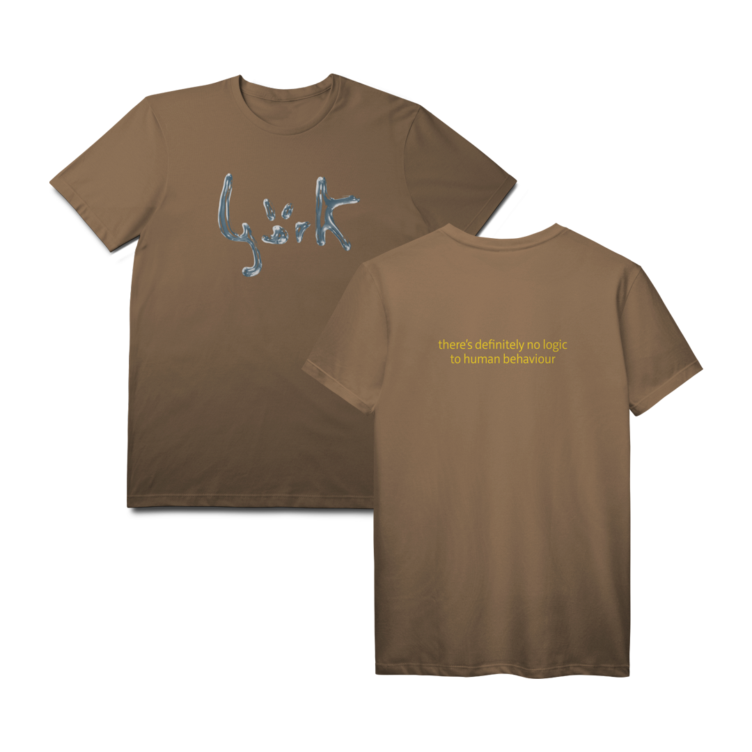 T-Shirt Prime [Premium] BJORK / HUMAN BEHAVIOUR em Moon Pix