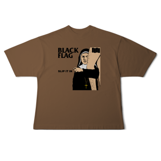 Nome do produto[Oversized] BLACK FLAG / SLIP IT IN