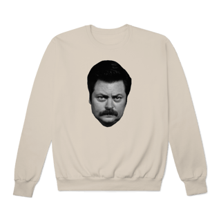 Nome do produto[Moletom Premium] RON SWANSON / PARKS AND RECREATION