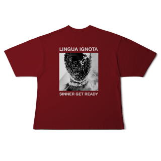 Nome do produto[Oversized] LINGUA IGNOTA / SINNER GET READY
