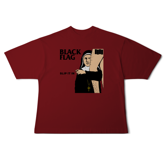 [Oversized] BLACK FLAG / SLIP IT IN