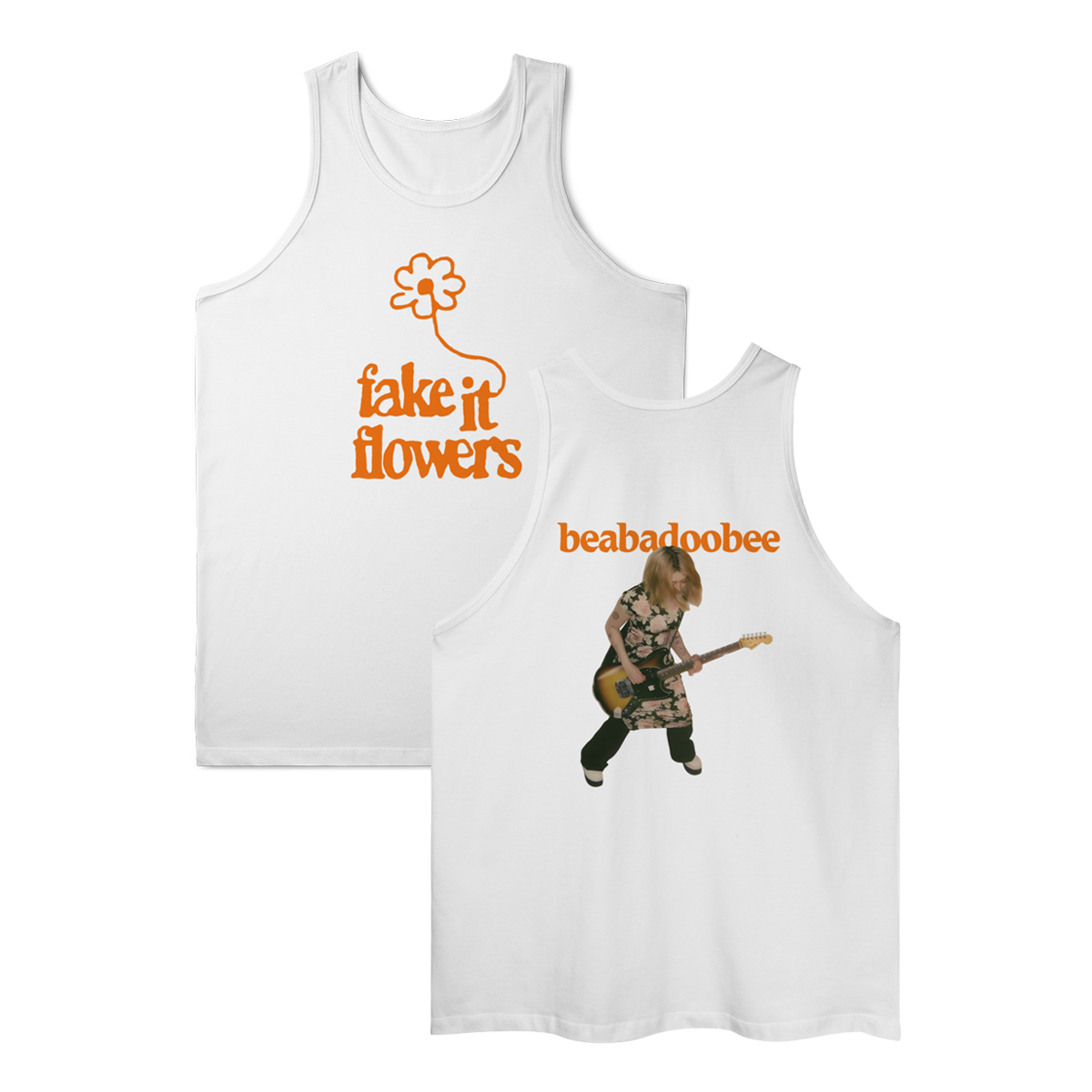 Nome do produto: [Regata] BEABADOOBEE / FAKE IT FLOWERS