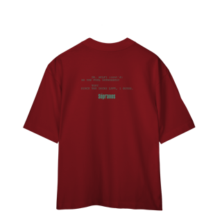 Nome do produto[Oversized] THE SOPRANOS