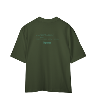 Nome do produto[Oversized] THE SOPRANOS