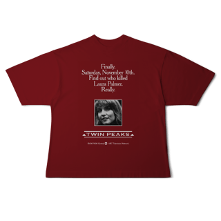 Nome do produto [Oversized] WHO KILLED LAURA PALMER