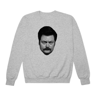 Nome do produto[Moletom Premium] RON SWANSON / PARKS AND RECREATION