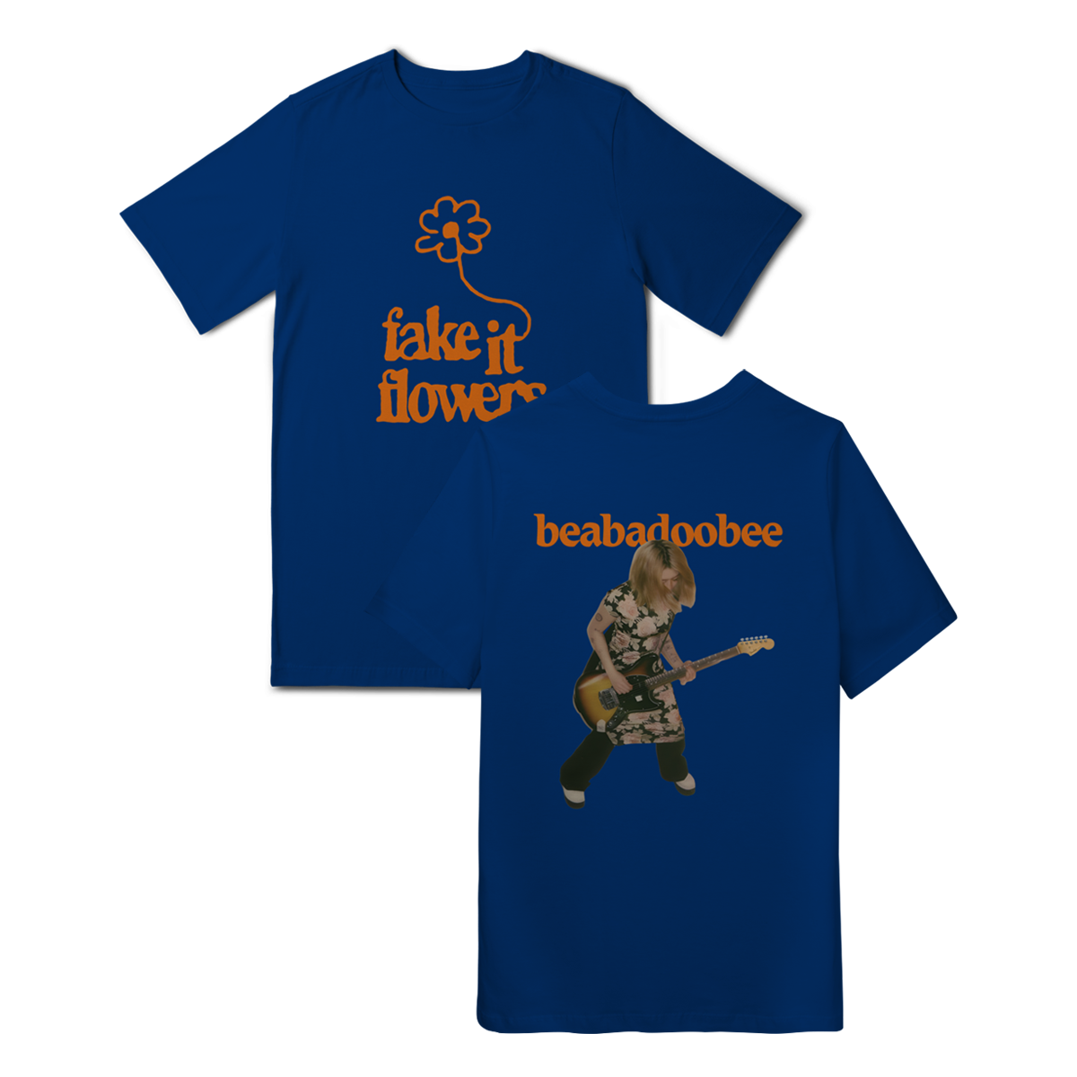 Nome do produto: [Baby Tee] BEABADOOBEE / FAKE IT FLOWERS