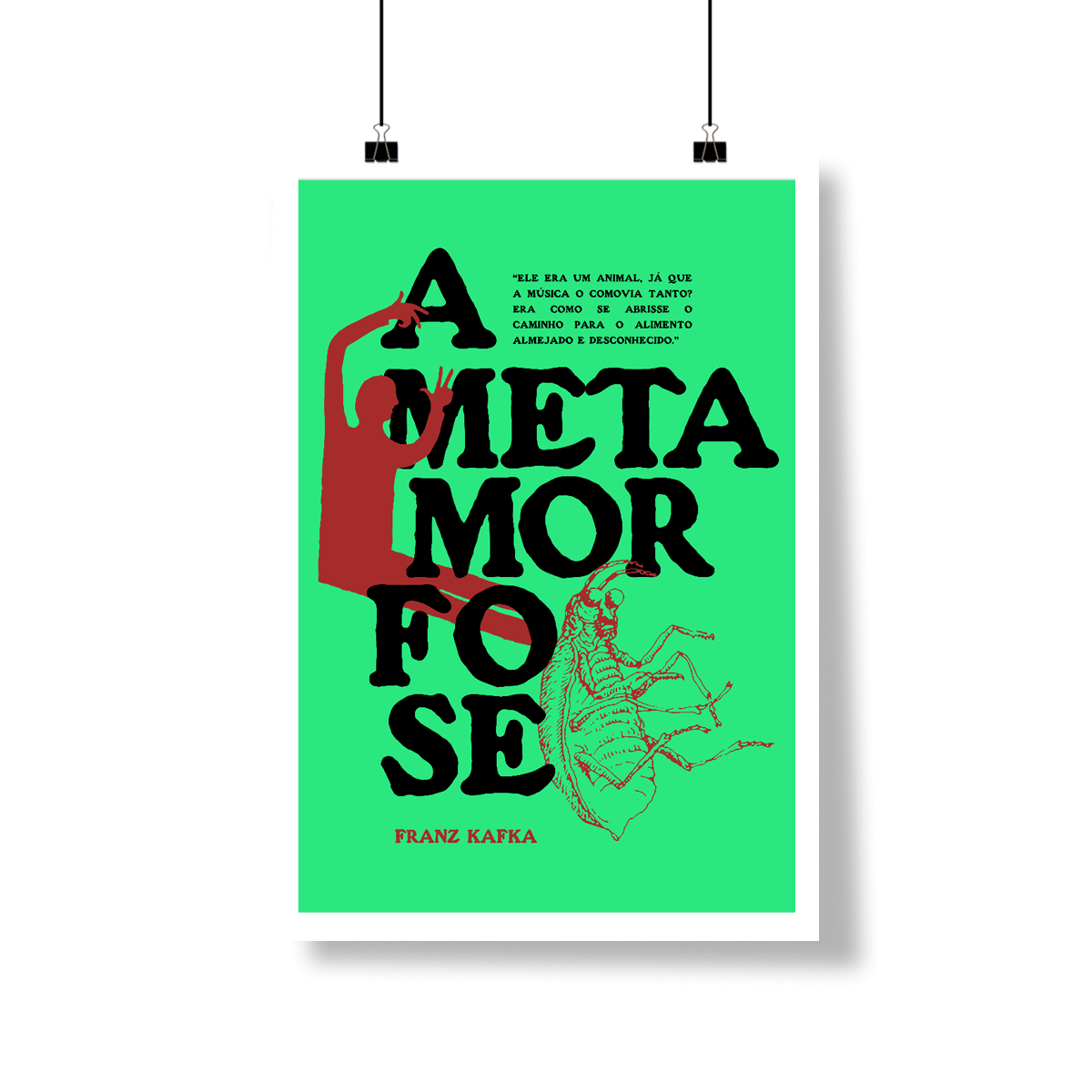 Nome do produto: [Pôster] A METAMORFOSE