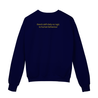 Nome do produto [Moletom Premium] BJORK / HUMAN BEHAVIOUR