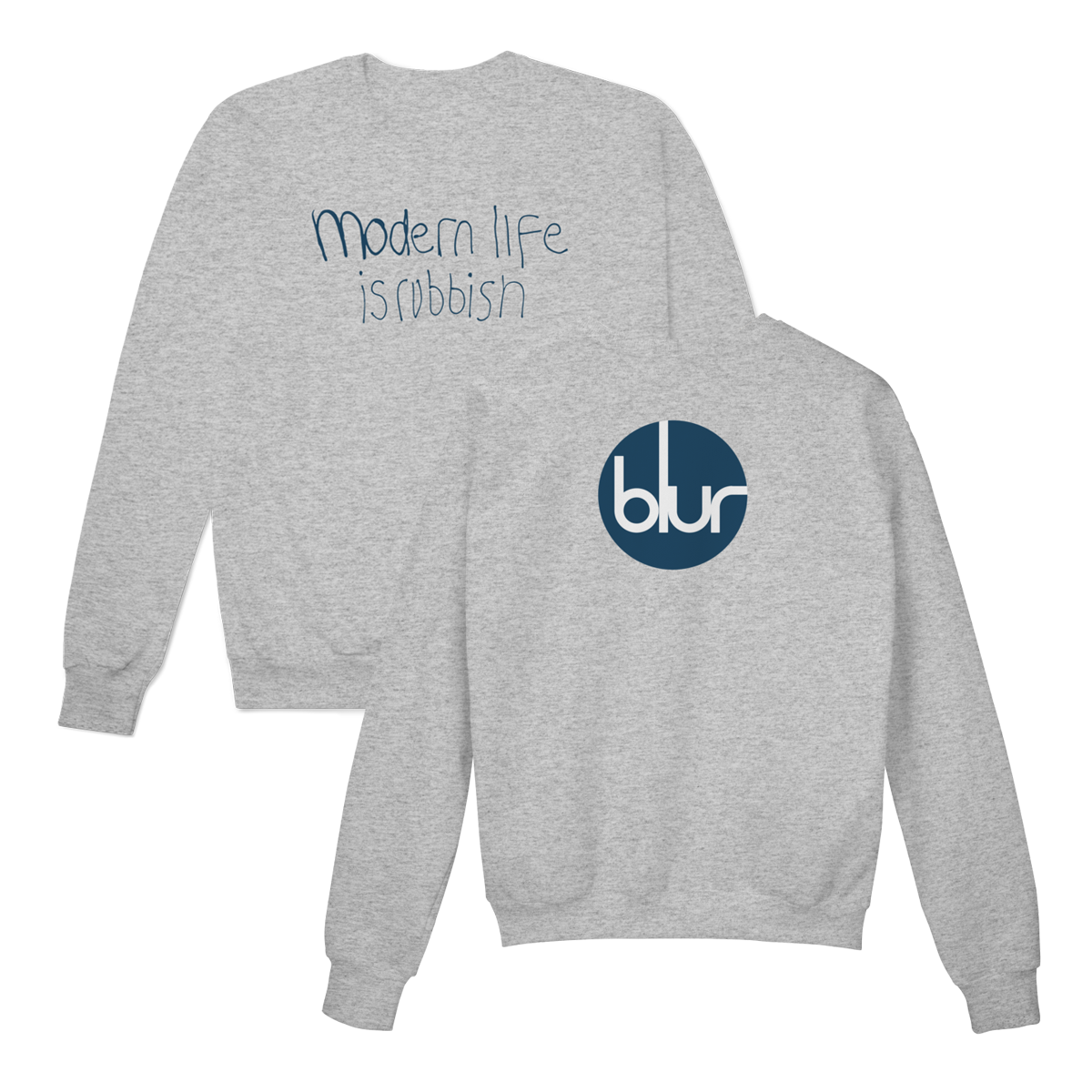 Nome do produto: [Moletom Premium] BLUR / MODERN LIFE IS RUBBISH