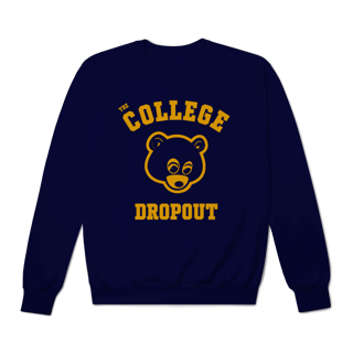 Nome do produto[Moletom Premium] KANYE WEST / THE COLLEGE DROPOUT