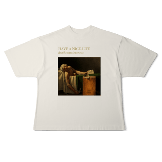 Nome do produto [Oversized] HAVE A NICE LIFE