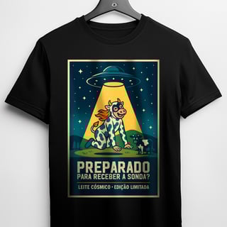 Nome do produto Camiseta -  Leite Cósmico