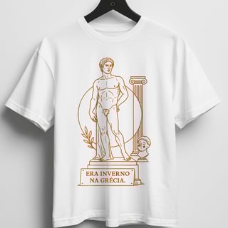 Nome do produto Camiseta - Era Inverno na Grécia