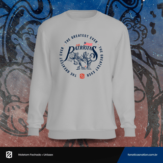 Nome do produto New England - Los Patriotas (moletom)