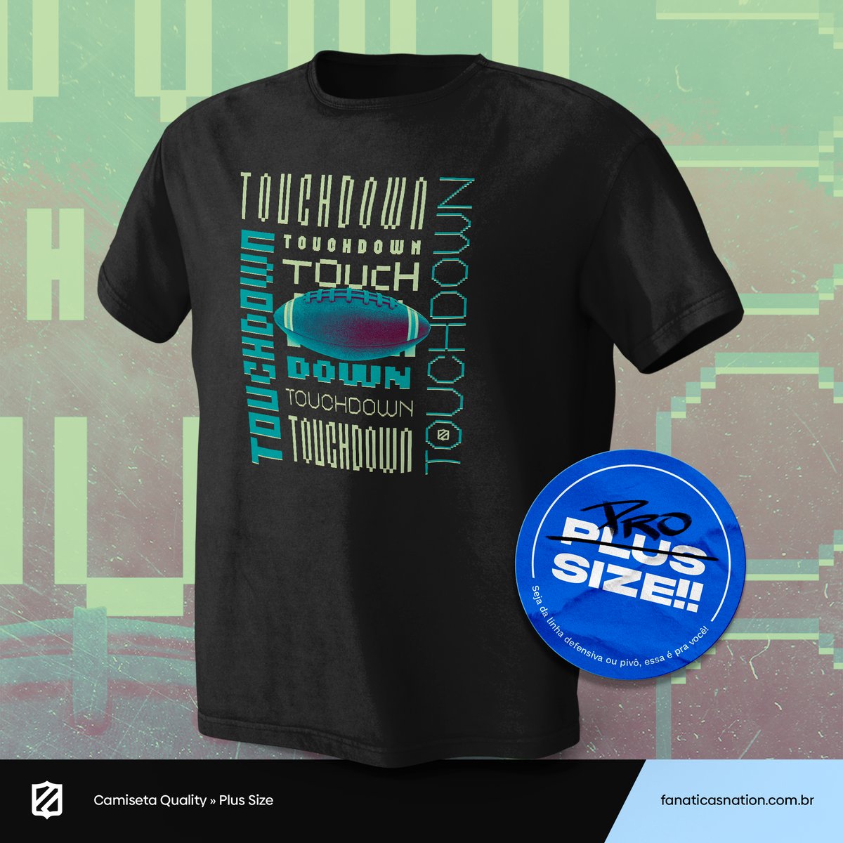 Nome do produto: Touchdown (Plus size)