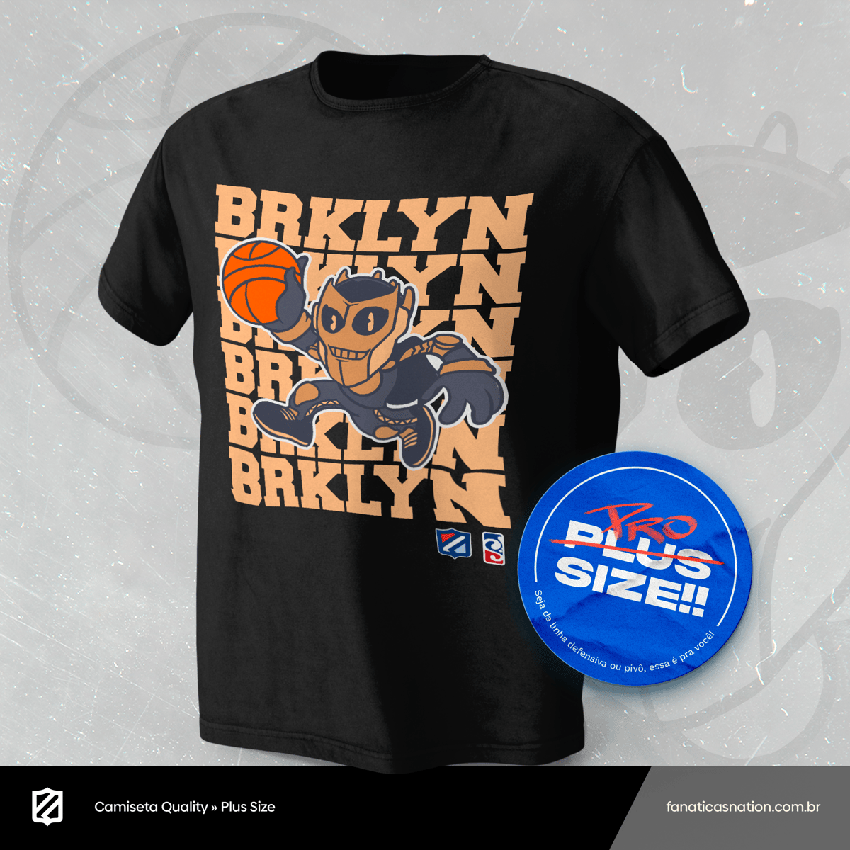 Nome do produto: Brooklyn - Bro Knight (Plus size)