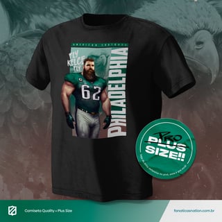 Nome do produto Philadelphia - Kelce Fly (Plus size)