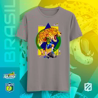 Nome do produto Brasil Onças - Play flag like a Girl