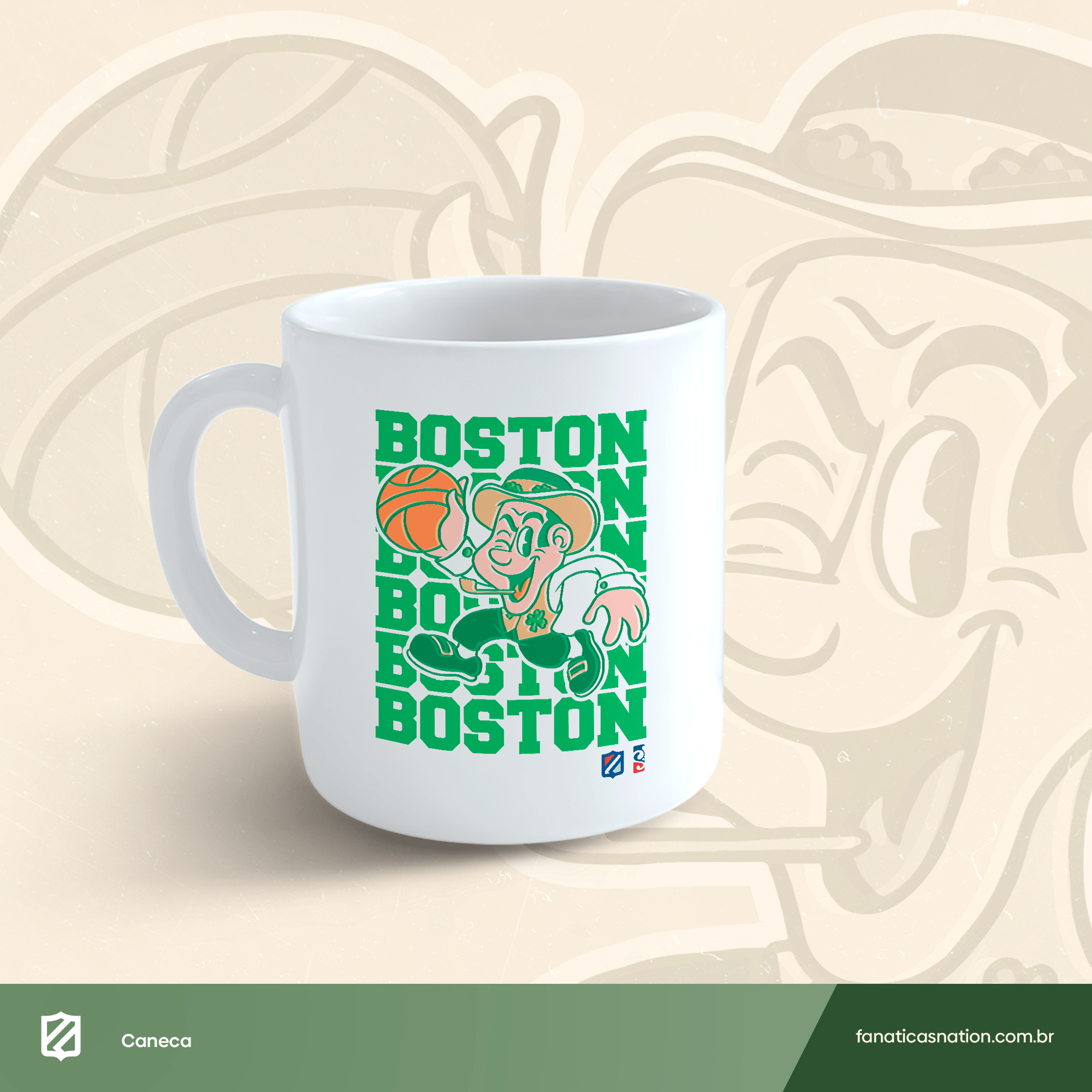 Boston - Leprechaun (caneca)