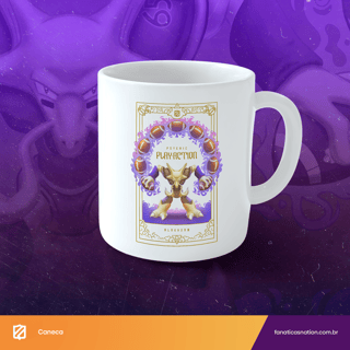 Nome do produto Coleção Pokemon - Play-Action Alakazam (caneca)