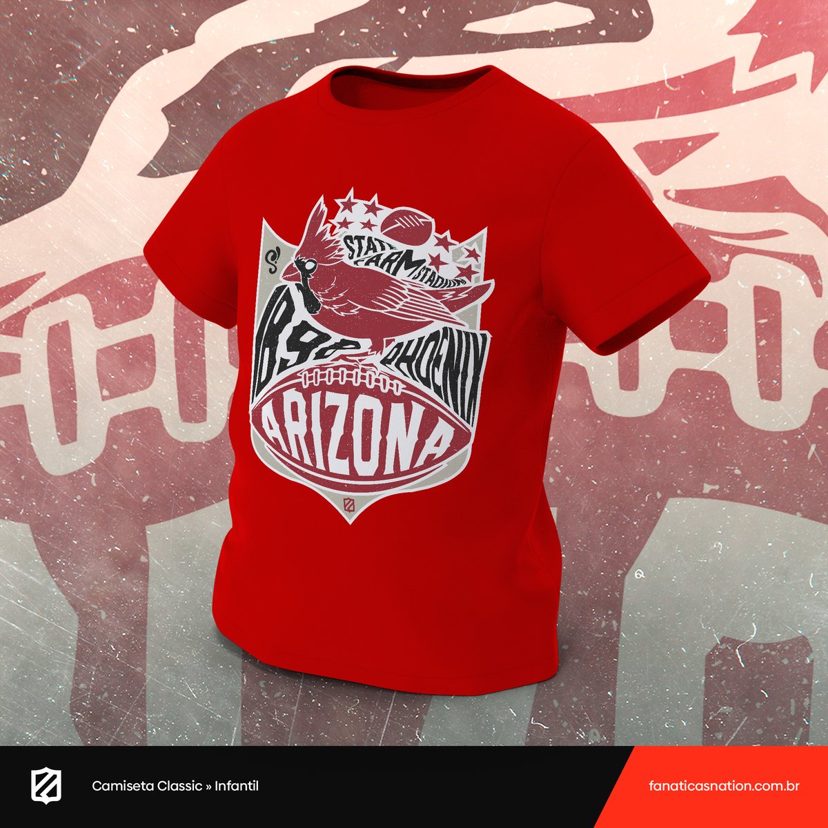 Nome do produto: Arizona -Cardinalis phoeniceus (kids)