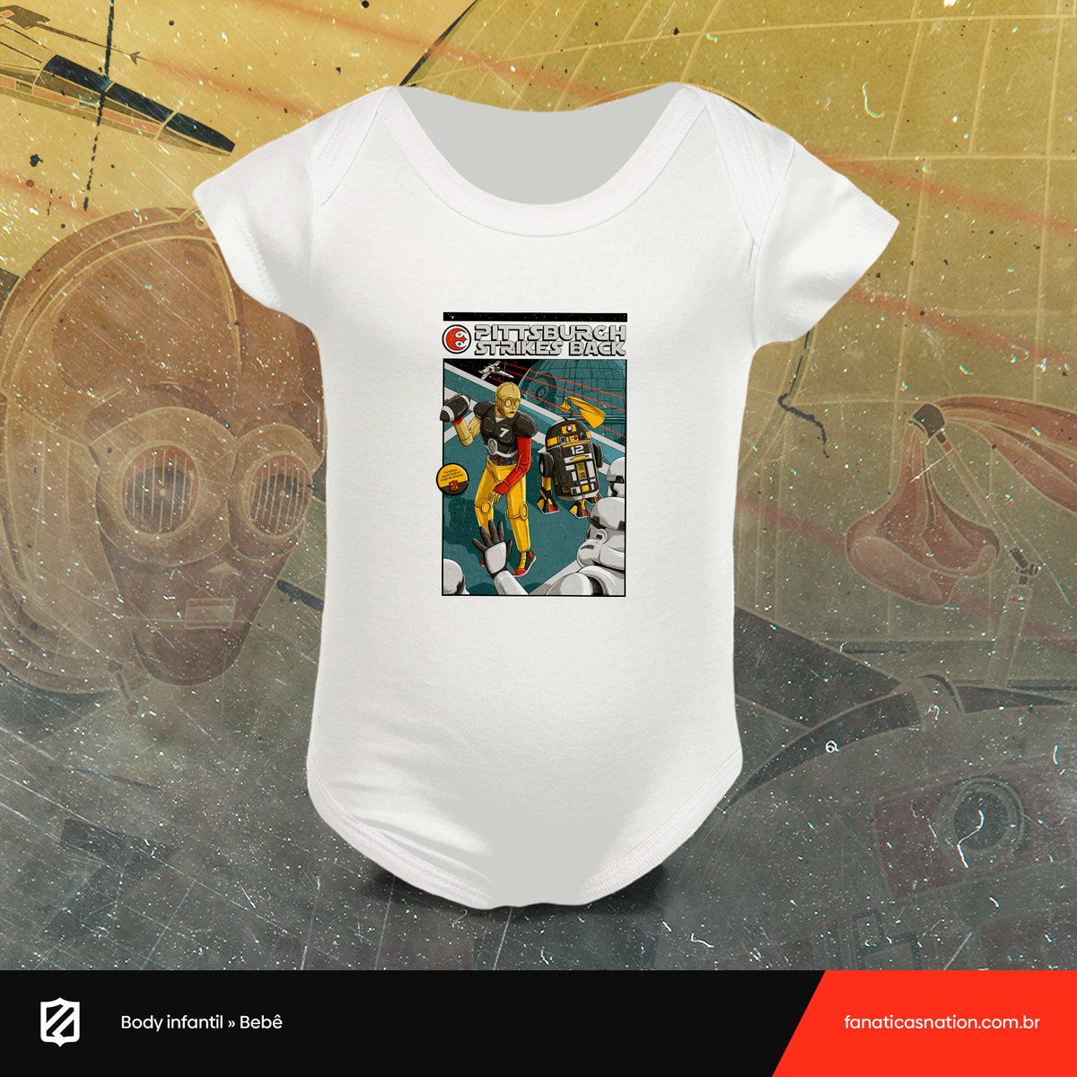 Nome do produto: Pittsburgh - Strikes Back (baby)