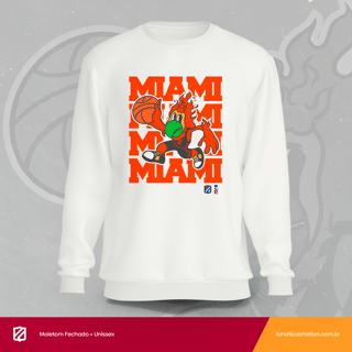 Nome do produto Miami - Burnie (moletom)
