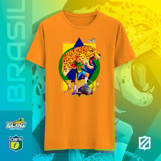Nome do produto Brasil Onças - Play flag like a Girl
