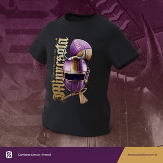 Nome do produto Minnesota - Legendary Vikings (kids)
