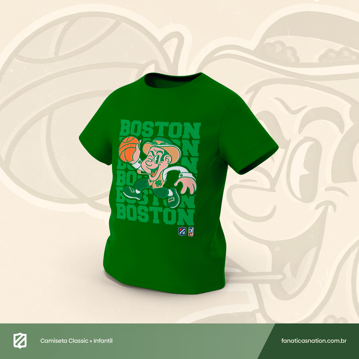 Nome do produto: Boston - Leprechaun (kids)