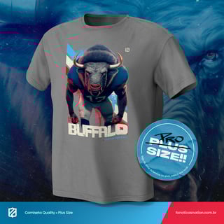 Nome do produto Buffalo - Lets's Go Bisão (Plus size)