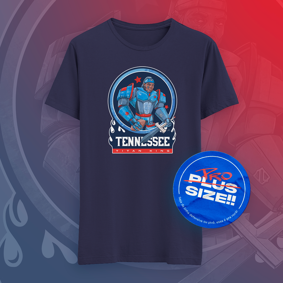 Nome do produto: Tennessee - King Jaeger (Plus size)