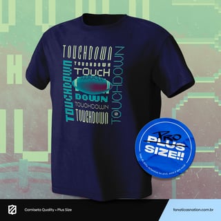Nome do produto Touchdown (Plus size)