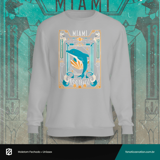 Nome do produto Miami - Art Déco (moletom)