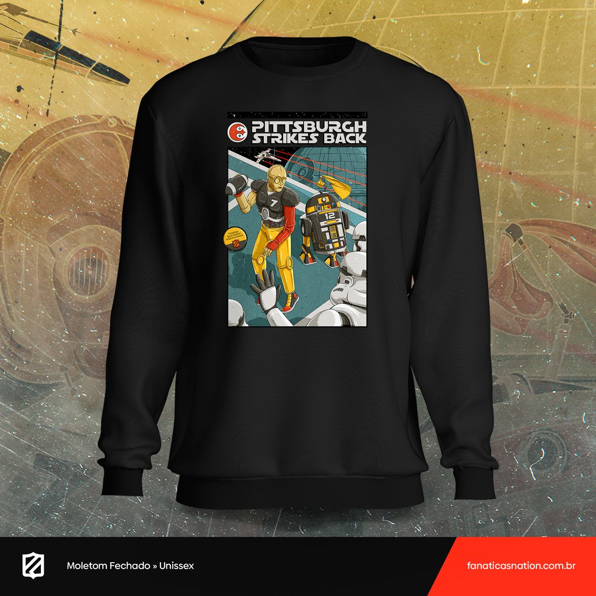 Nome do produto: Pittsburgh - Strikes Back (moletom)