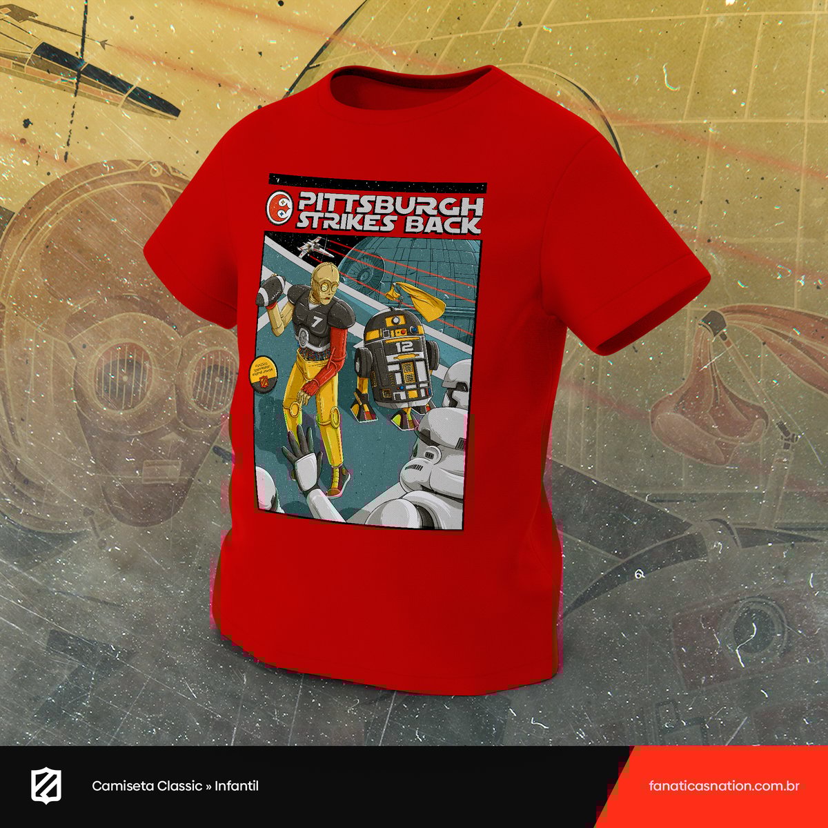 Nome do produto: Pittsburgh - Strikes Back (kids)
