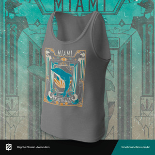 Nome do produto Miami - Art Déco (regata)