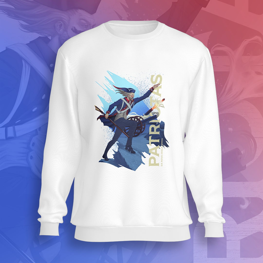 Nome do produto: New England - Revolutionary war (moletom)