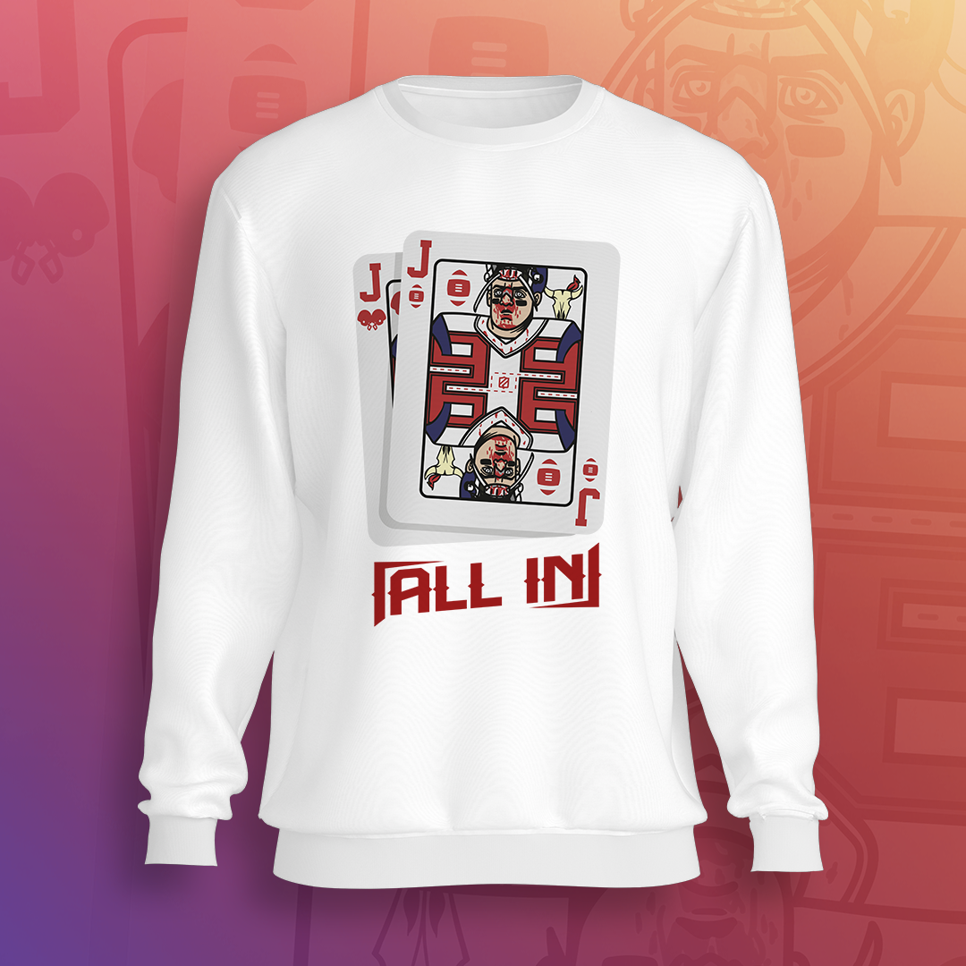 Nome do produto: JJ - Poker All In (moletom)