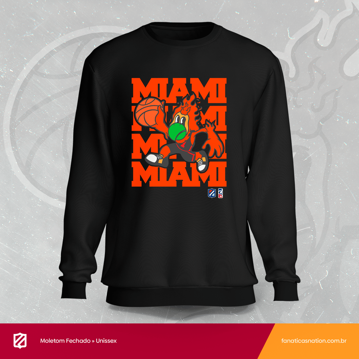 Nome do produto: Miami - Burnie (moletom)
