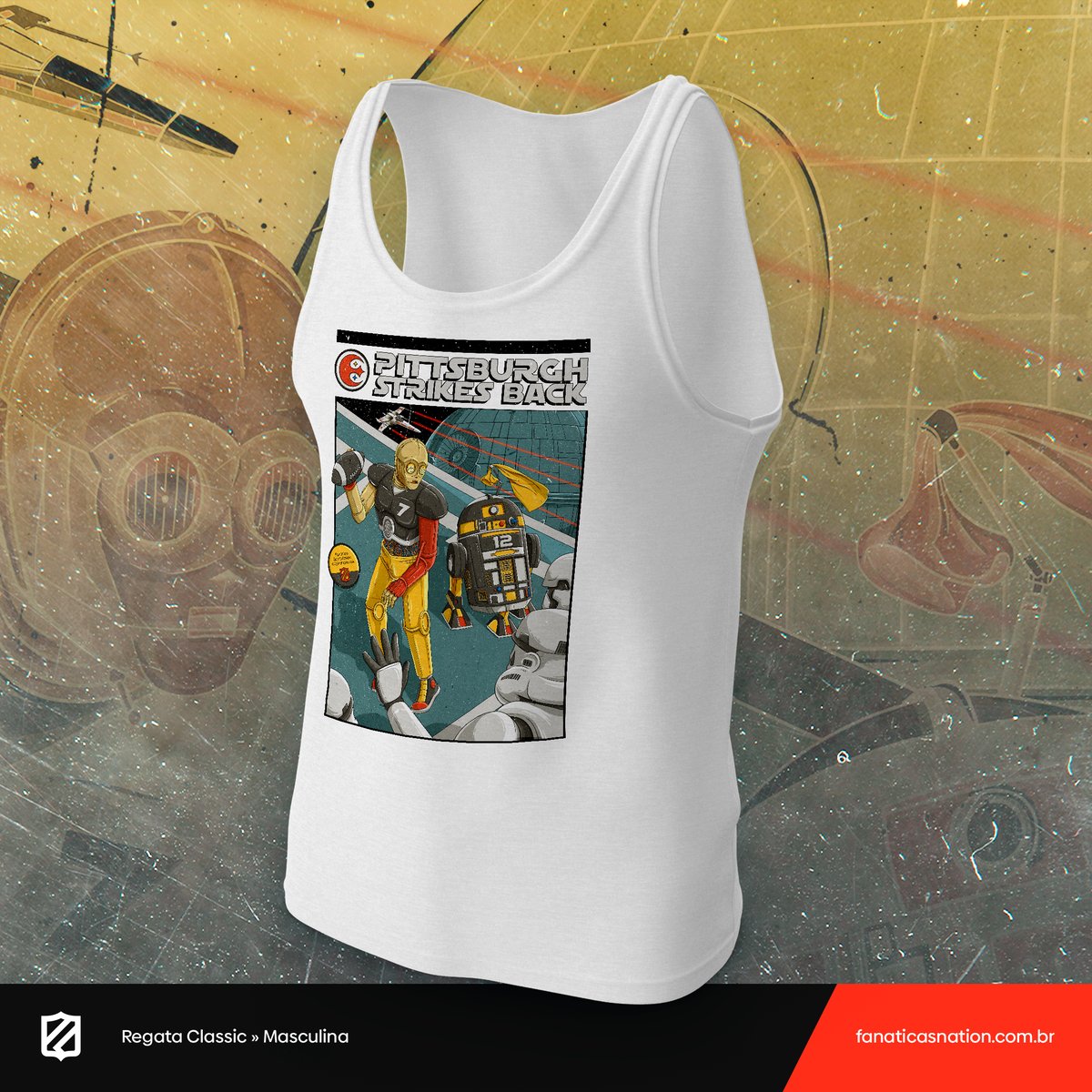 Nome do produto: Pittsburgh - Strikes Back (regata)